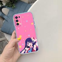 LO79 Oshi No Ko Ai Hoshino Phone Case for LG K22 K30 K40 K40S K41 K42 K50 K50S K51 K51S K52 K61 K62 K71 K92 Q60 Q61 V40 V50 V60 LG Q60 pink