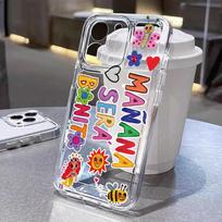 Karol G Manana Sera Bonito Phone Case For IPhone 17 16E 15 14 13 12 11 Pro Max 13 12 Plus  Shockproof Soft Clear Cases Coque iphone 15 Plus gray