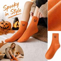 Women's Halloween Mid Calf Socks, Wicking and Odor for and Winter One Size šafranas