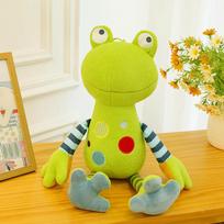 30-85cm Animacinis mielas ilgakojis varlės pliušinis lėlės pagalvė Žalia gėlių varlė Reptilija Pliušinis žaislas Namų dekoras Ramus dovana vaikams about 30cm yellow