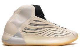 Adidas Originals Yeezy QNTM 'Mist Slate' Cushioning Abrasion Resistant High top Basketball Shoes Unisex HQ2085 41⅓ white
