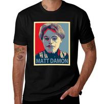Matt Damon Team America Tshirt Stain Resistant Casual Tee Tshirt 3XL gray