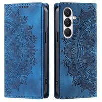for Samsung Galaxy S24+,S24 FE,S23 FE,A56 5G Mandala Embossed PU Leather Flip Wallet Case Magnetic Closure Cover Galaxy A56 5G black