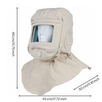 Dustproof Sandblast Hood with Window Shielding Sandblasting Long-Lasting