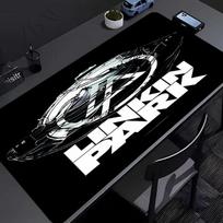 Linkin Park band logo Mouse Pad - Non-Slip Rubber Base, Smooth Surface for Work,Gaming,Office,And Home Use, Desk Mouse Pad 40cmx90cm