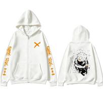 Anime My Hero Academia Bakugou Katsuki Merch Zipper Hoodie Men Women Clothing Cartoon Fashion Hoodies Male Casual Zip Up Jacket L balta