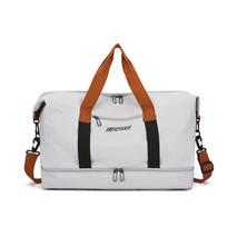 Travel Gym Bag Short-Distance Luggage Portable Fitness Bags Shoulder Crossbody Chest Bag Handbags Duffle Carry On Weekender Bag gray