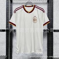 Ispanija 2026 m. Pasaulio taurės išvykos/ namų futbolo marškinėliai Moda Medvilnės mišinys Trumpomis rankovėmis Futbolo apranga Vyrams Moterims Suaugusiems XXL