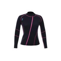 CartHub 3mm Neoprene Wetsuit Separates Surfing Snorkeling Freediving Warm Water Sports Men Women 4XL black