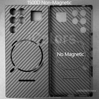 Magnetic MagSafe Case for Nubia Red Magic 11 Pro Aramid Carbon Fiber Case Ultra thin Lightweight Armor Protective Cover ZTE nubia RedMagic 11 Pro brown