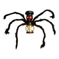 Entryway Halloween Solar Lamp with Skull Figure, Warm Light Accent for Porch, Garden Routes, Yard Styling, and Parties black