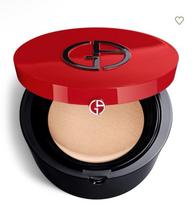 Armani Luminous Silk Red Cushion Foundation Shade 2, 15g Glossy Finish Makeup Cushion, New & Old Packaging Random Delivery red