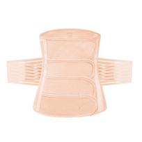 Postpartum Women's 4-Piece Breathable Abdominal Binder for Natural & Cesarean Birth - Summer Waist Shaper 2XL (160-210 lbs)
