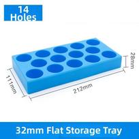 Versatile Drill Bit Holder Hard Plastic Material Milling Cutter Case CNC Tool Holder  For Workshops 10