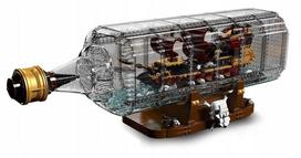 Mold King Building Set 10066 Pirate Ship In A Bottle 2488 Pcs. Gift