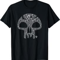 Magic The Gathering Mana Symbol Black T-Shirt L juoda