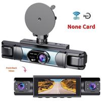 4 kanalų 360 laipsnių automobilinis vaizdo registratorius FHD 1080P su WiFi programėle, 4 kamerų objektyvais, vaizdo įrašymo įrenginys, galinio vaizdo kamera 3 Lens+WIFI+24h