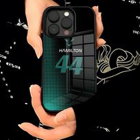 Lewis Hamilton Car 44 Phone Case PC+TPU For Samsung Galaxy S26 S25 S23 S24 S21 S22 S20 Ultra Air Fe Plus Cover Galaxy S25 Edge black