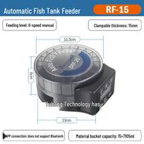 Jebao Small Round Fish Tank Feeder - Aquarium Pet Accessory gray