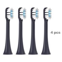 Replacement Toothbrush Heads for Mijia T301/T302/T501C Xiaomi Sonic Electric Toothbrush DuPont soft Bristle Nozzles with Caps