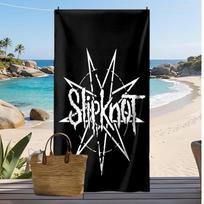 Slipknot Printed Quick Dry Beach Towel Super Absorbent Soft Lightweight Bath Towel for Pool Summer Travel 70cmx140cm(27x55inch)