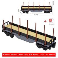 Vintage Rhine Gold BR 103 Electric Locomotive Building Block Model DIY Assemble Train Kit for Collection Railway Enthusiasts beige