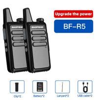 Baofeng BF-5R Usb Opladen Uhf 446.0-446.2Mhz Protable Radio Voor Walkie Talkie Handheld Tweeweg Radio Voor Hotel