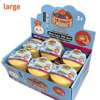 Viral Hidden Design 1-6Pcs Glitter Bead Dumpling Squishy, Blind Box With Box, Realistic Bun & Dumpling Squeeze Toy, Stress Relie