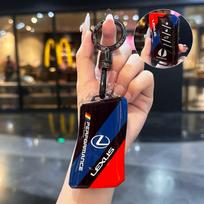 Aukščiausios klasės automobilio rakto dėklas Dangtelis Korpusas Laikiklis Apsauginis maišelis Lexus NX ES UX US RC LX GX IS RX 200 250h 350h LS 450h 260h 300h UX200 brown