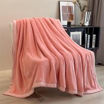High Gram Weight Plush Milk Fleece Blanket: Double-Sided, Thick, Warm Sofa/Nap Throw 100x120 cm