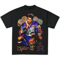 Kobe Graphic T-Shirt Collection | Premium Quality Heavyweight Shirt for Men & 2XL brown
