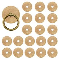Brass Flat Washers, Flat Round Shim, Antique Bronze, 25x1.5mm, Hole: 6mm, 12pcs/set