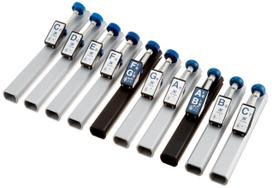 SUZUKI Tone Chimes Set for Musical Play 10-Note HB-100