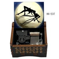 FLY Me To The Moon Music Box Wind Up Automatic Wooden Gift for Girlfriend Christmas Valentine's Day Special Lovers Present 3 86-E37-wind up