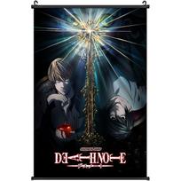 Death Note Anime Wall Scroll: HD Spray Painted 2D Poster for Dorm Room Decoration 30x45cm
