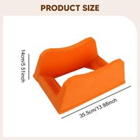 Car Tire Display Stand Rim Holder Tray Wheel Base Stable And Portable Made of PP Material for oranžinė