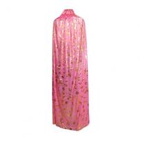 Realistiškas Helovino kostiumas Cosplay rekvizitai Cosplay raganos skrybėlė Madingas Helovino apsiaustas Vaikams Pink-Cape 80cm pink