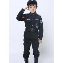 Agento policijos uniforma, neperšaunama liemenė ir šalmo kostiumas, puošni suknelė vaikams, kostiumas vaikams, policininko „cosplay“ dovana gimtadienio proga 110cm smėlis