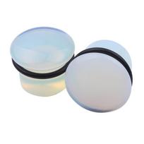 Naujas 4–16 MM akmens ausies praplėtimo papuošalas auskarui 10 mm gray