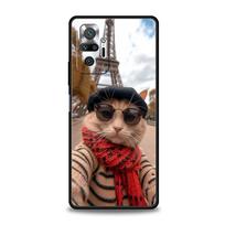 Telefono dėklas Xiaomi Redmi Note 14 13 12 5G 11 10 Pro Plus 4G 9S 9 14C 13C 12C 10C 9C 9A, minkštas TPU, animacinis linksmas kačiukas, augintinis šuo Redmi Note 12 Pro 5G gray