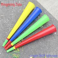Wuwulazu Plastic Straight Trumpet for Sports Cheering Vuvuzela blue