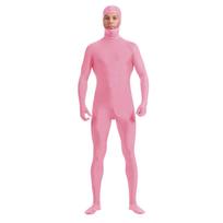 Zentai Suit Cosplay Leotard Full Bodysuits Green Screen Suit Halloween Costumes 170 rožinė