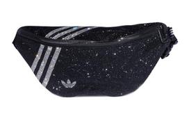 Adidas Originals Polyester Crossbody Bag, Fanny Pack Regular Women's B ONESIZE black