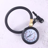 Automobilio kuro sistema Benzino slėgio matuoklis Motociklo automobilio slėgio testerio įrankis 0-100Psi 6.3/ 7.89/ 9.49 Su vožtuvu white