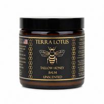 Raw Honey Tallow Skin Cream with COA, MSDS, FDA Certification Unscented 118g Honey Cream black