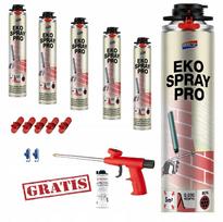 Pur Spray Foam Polynor Eko Pro 850Gr Thermal Insulation Garage Insulation