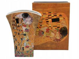Porcelain Vase in a Gift Box, Impressive Klimt Kiss Collection