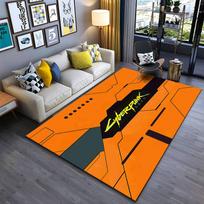 Cyberpunk 2077 Futuristic Carpet suitable as a non-slip mat for the living room or bedroom sofa 80x120cm( 31x47in)