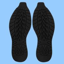Non-Slip Wear-Resistant Sole Sticker for Sports, Skate, and Basketball Shoes - Tendon Rubber Full Sole Repair. Small juoda