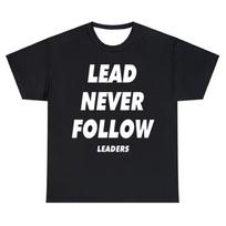 Vesk Nesek Pirmaujančiųjų 3D Spausdinami Unisex Madingi Laisvalaikio Marškinėliai Harajuku Gatvės Derliaus Apvalios Kaklo Viršūnės T-shirt Šeimos Derinimas 6XL gray